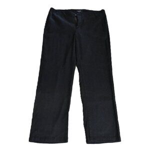 NYDJ Pants 6 Black Linen Blend Machine Wash
